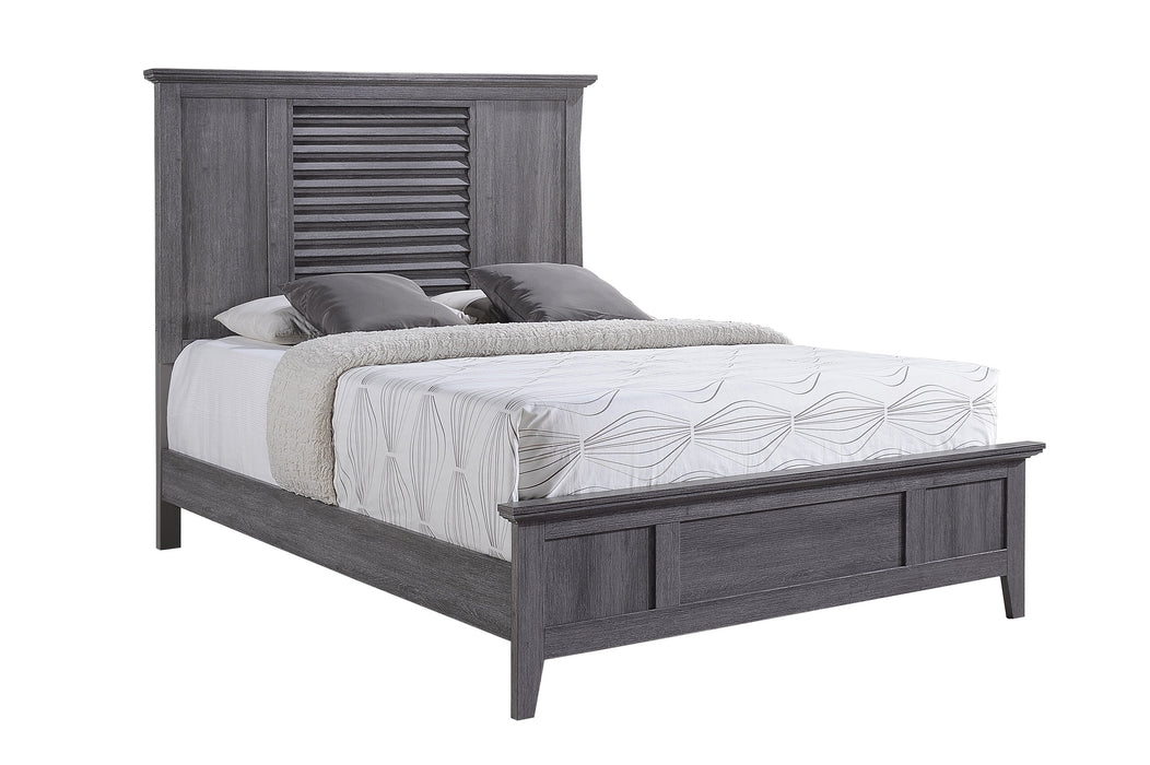 Sarter Gray Panel Bedroom Set