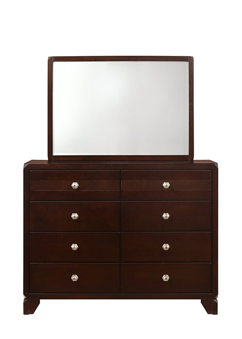 Tamblin Brown Bedroom Mirror (Mirror Only)