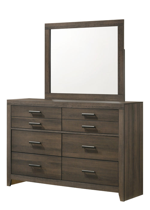 Marley Brown Bedroom Mirror (Mirror Only)