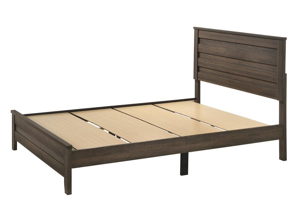 Marley Brown King Platform Bed