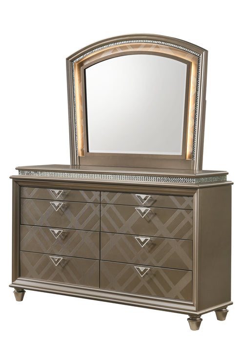 Cristal Gold Dresser