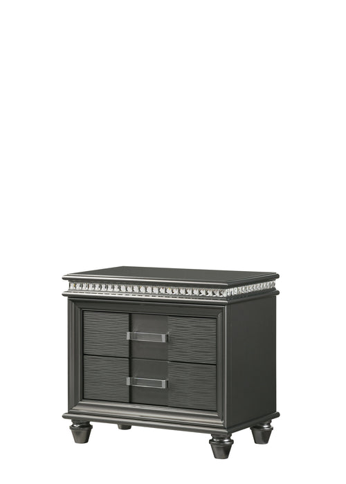 Adira Gray Nightstand