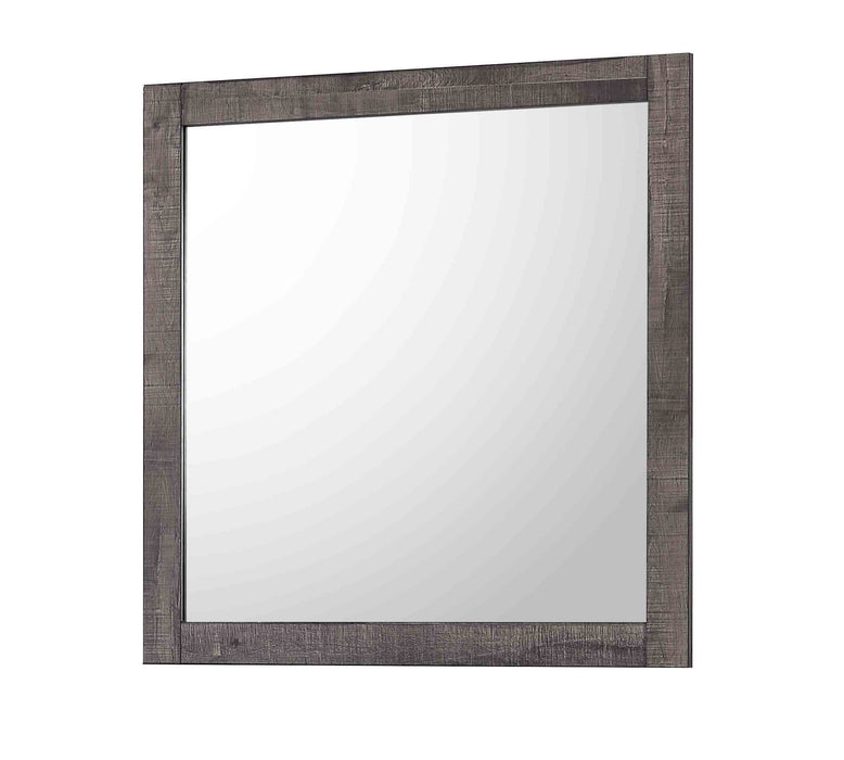 Coralee Gray Bedroom Mirror (Mirror Only)