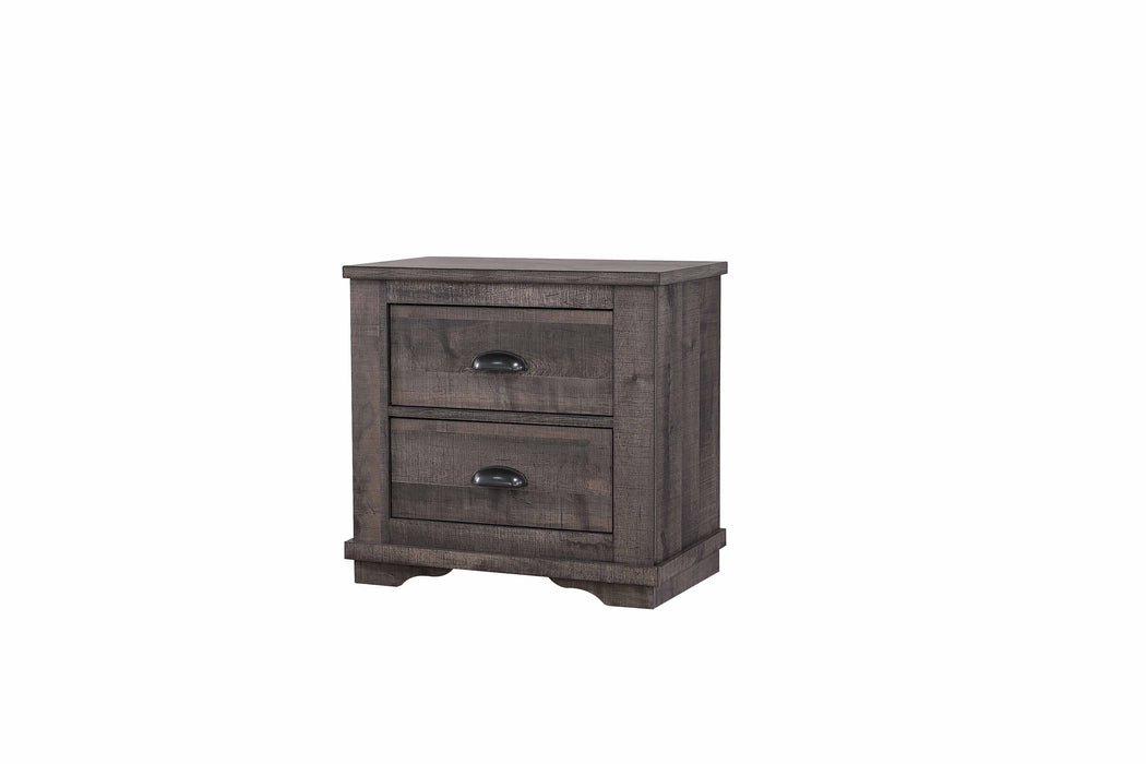 Coralee Gray Nightstand