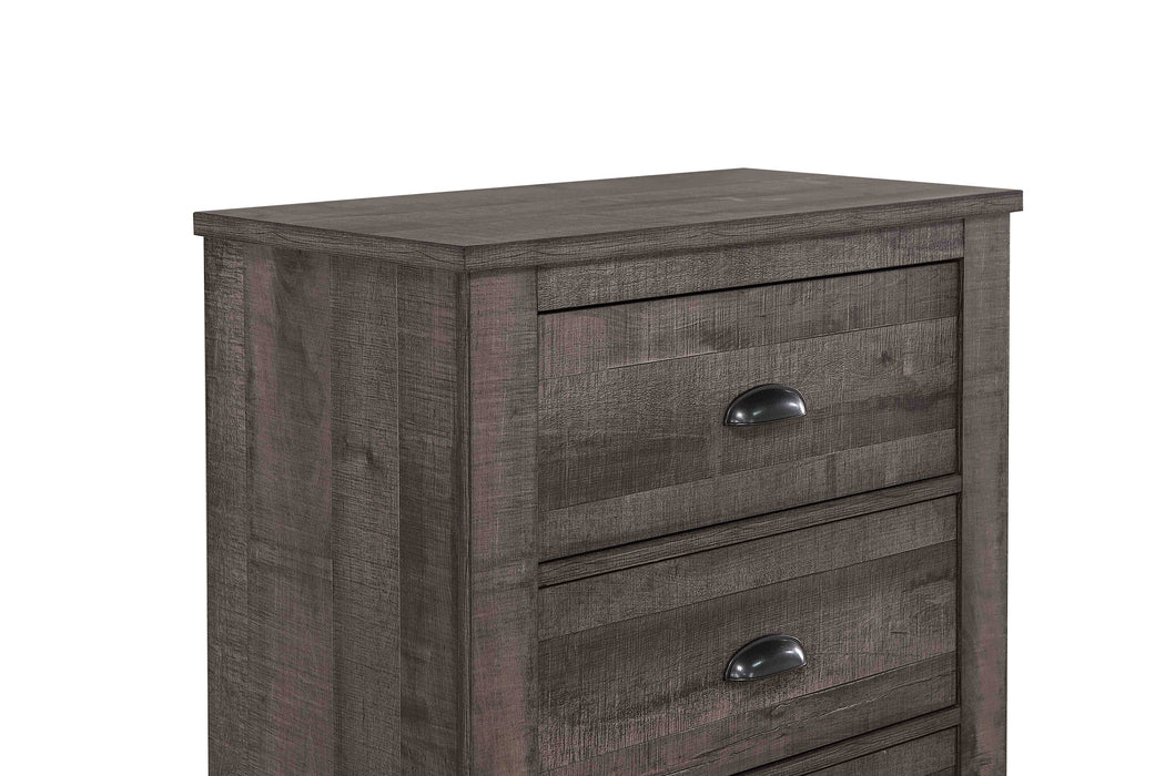 Coralee Gray Nightstand