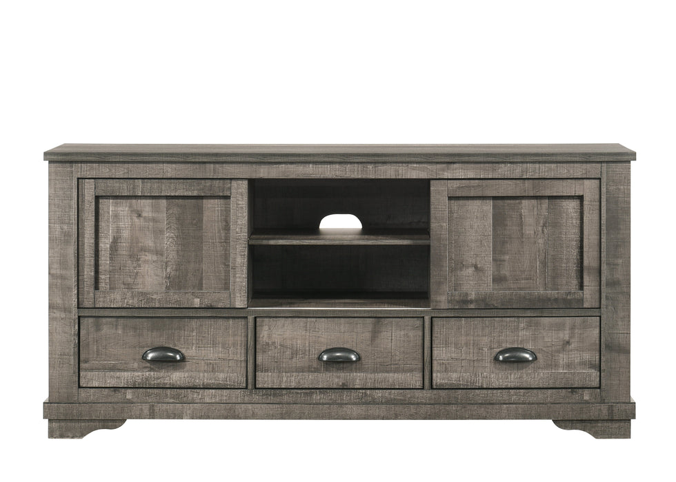 Coralee Gray 63" TV Stand