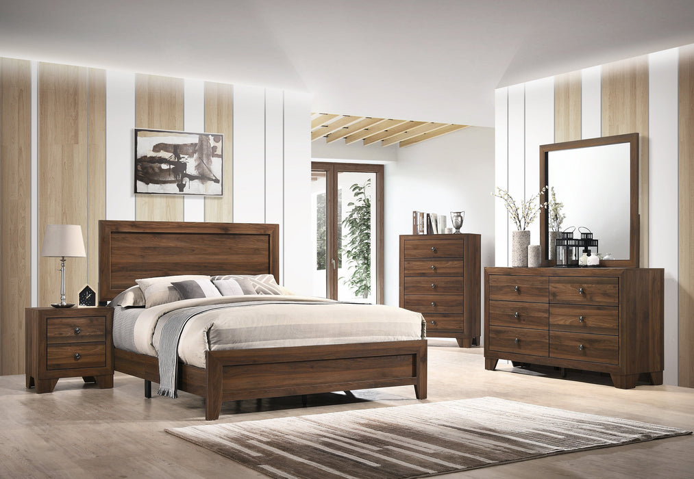Millie Cherry Brown Panel Youth Bedroom Set