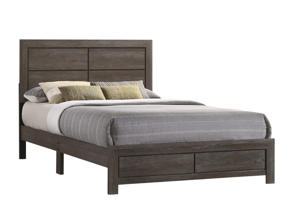 Hopkins Brown Twin Platform Bed