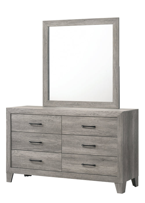 Hopkins Driftwood Bedroom Mirror (Mirror Only)