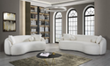 Bonita Ivory Boucle Living Room Set Furniture Sets