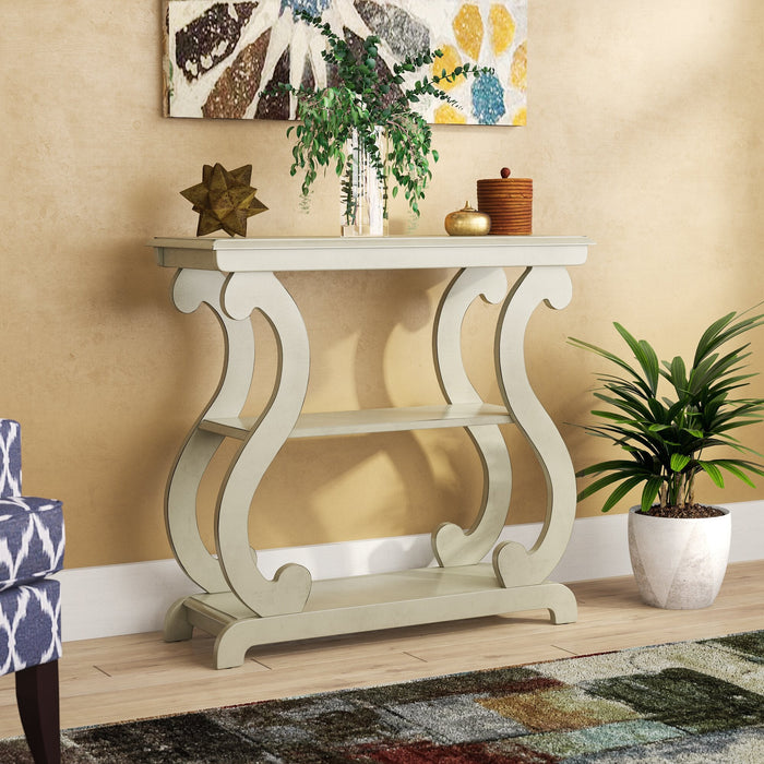 Lucy Ivory Console Table