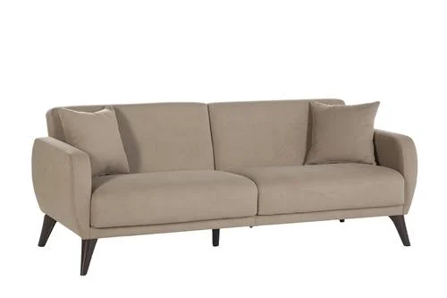 Zigana Taupe Sofa In A Box-Flexy