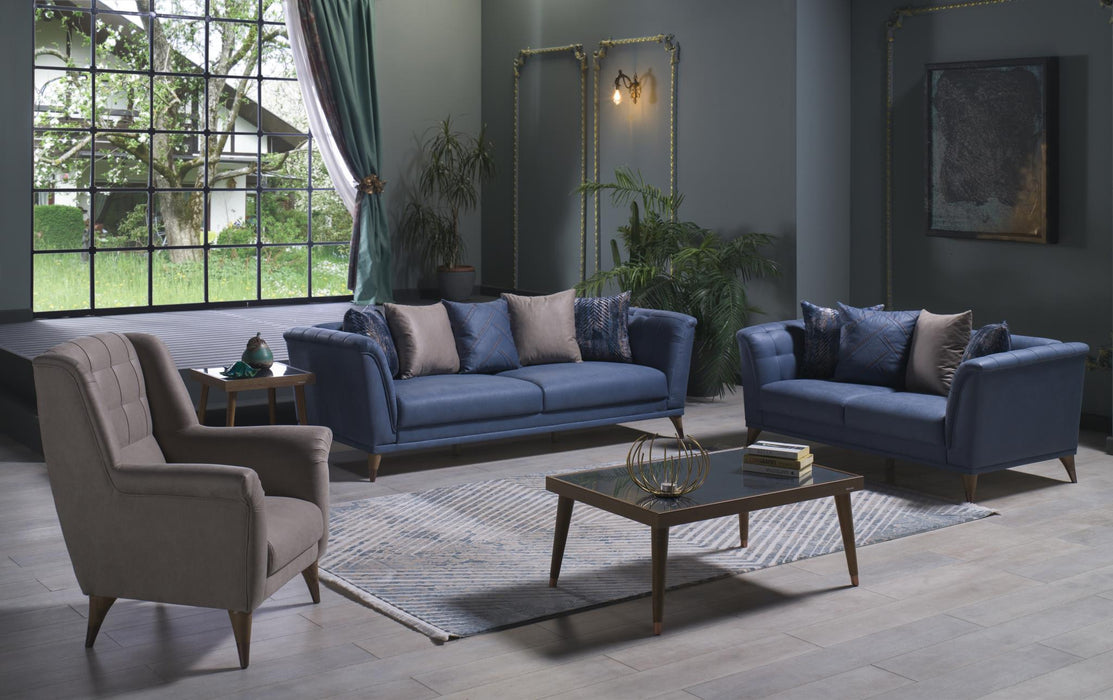 Melson Navy Selegno Sofa