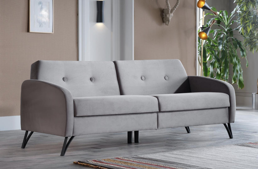 Vika Gray Juniper Right Sofa