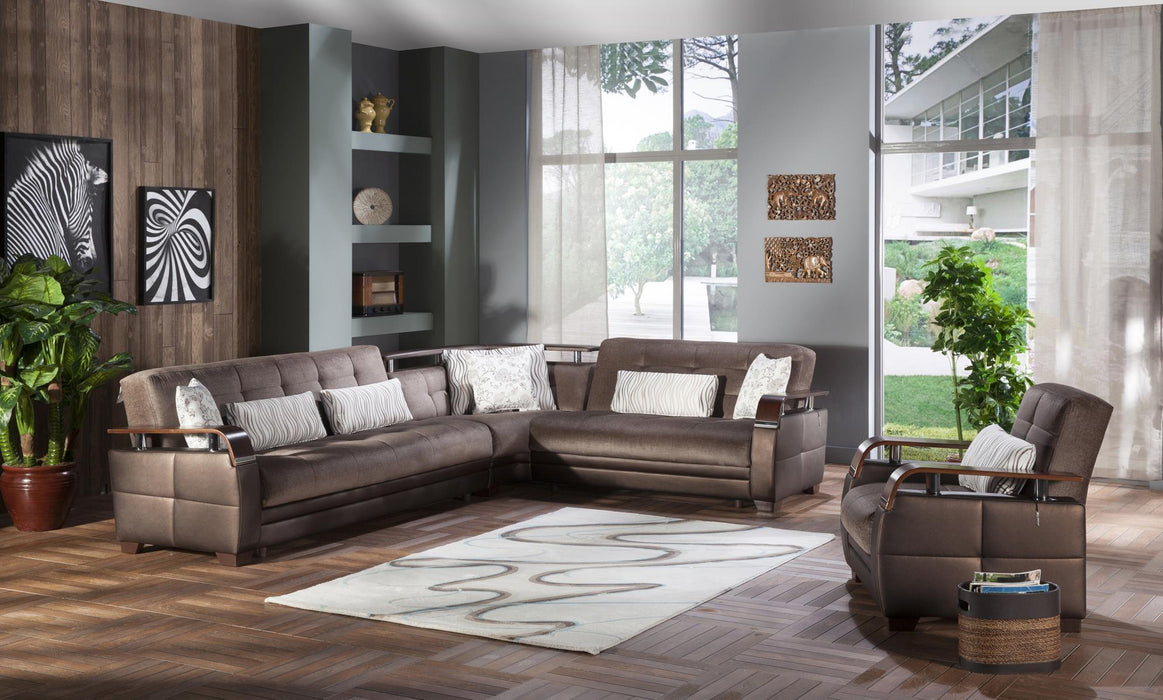Natural Sofa(Prestige Brown)