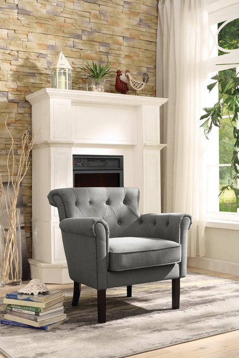 Barlowe Gray Accent Chair