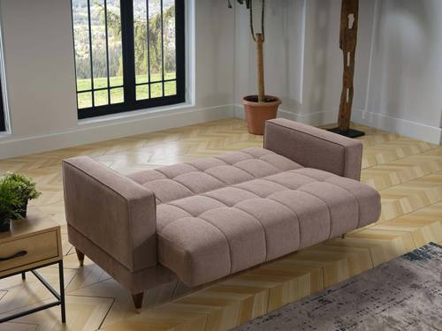 Mira Mink Camilla Loveseat