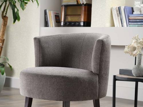 Gray Cedar Accent Chair