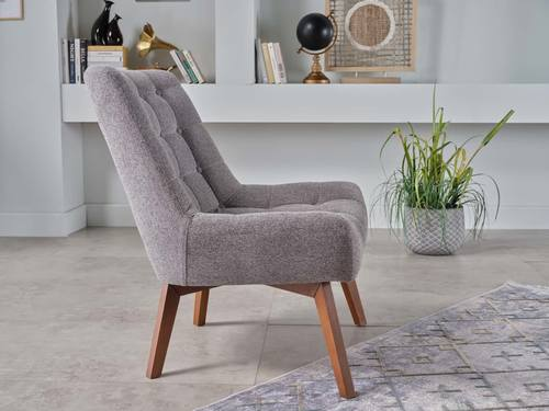 Gray Revere Accent Chair