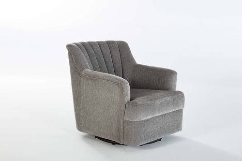 Gray Urbane Swivel Chair