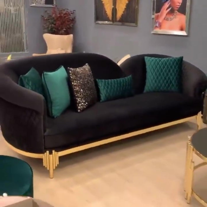 King Sofa Black