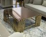 King Gold Square Coffee Table Coffee Table