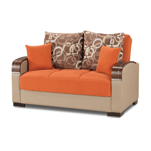 Mobimax Orange 2-Piece Living Room Set