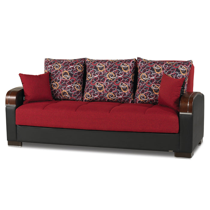 Mobimax Red 2-Piece Living Room Set