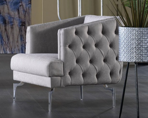 Grey Montego Accent Chair
