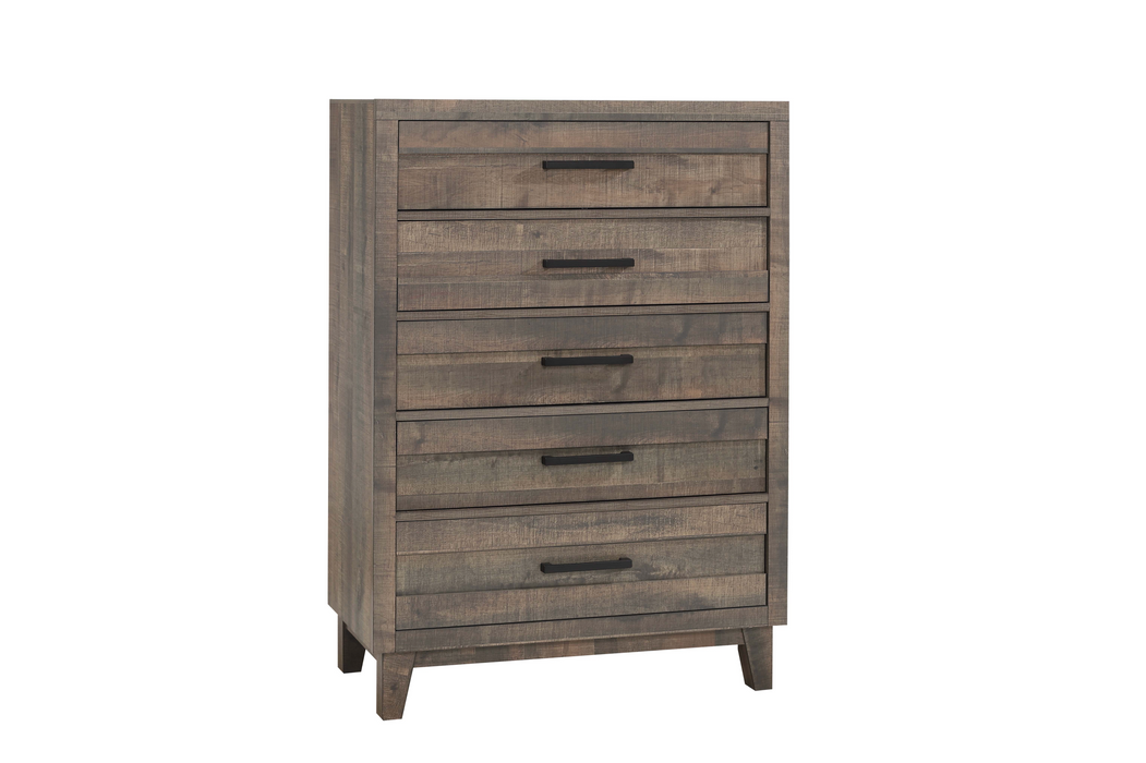 Tacoma Rustic Brown Panel Bedroom Set