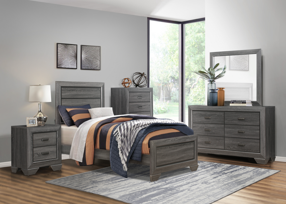 Beechnut Gray Panel Youth Bedroom Set