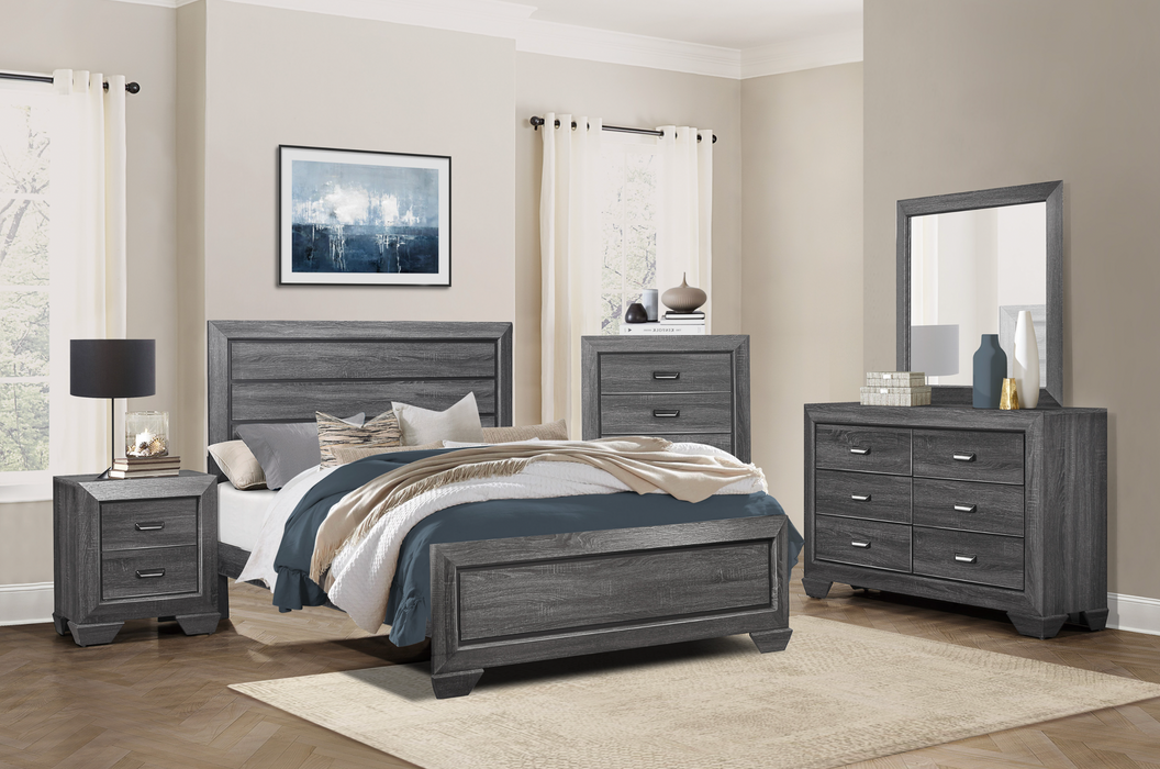 Beechnut Gray Panel Bedroom Set