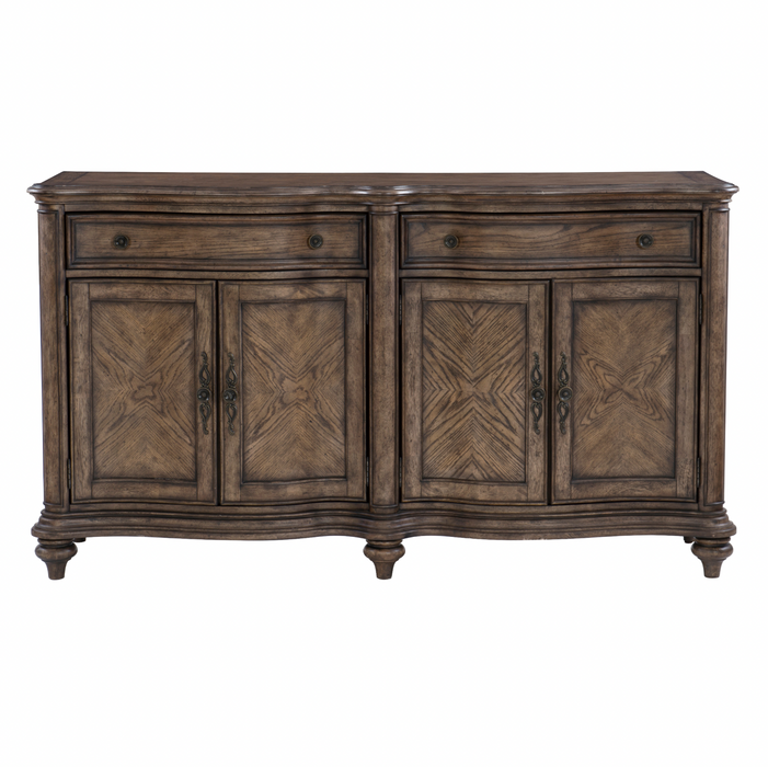 Heath Court Brown Oak Buffet