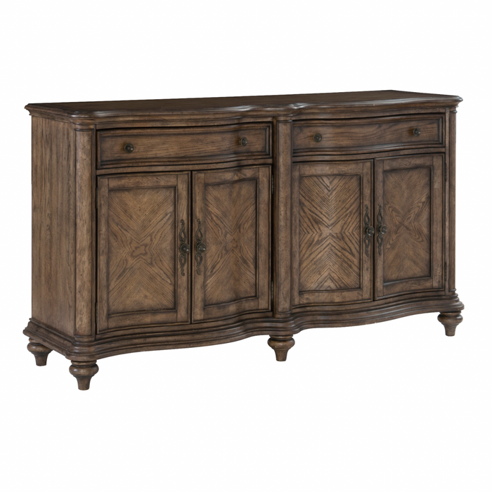 Heath Court Brown Oak Buffet