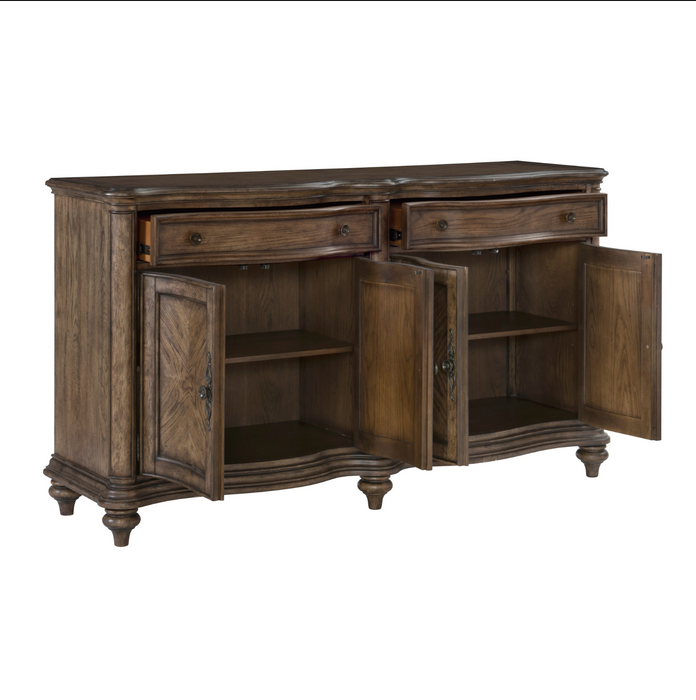 Heath Court Brown Oak Buffet