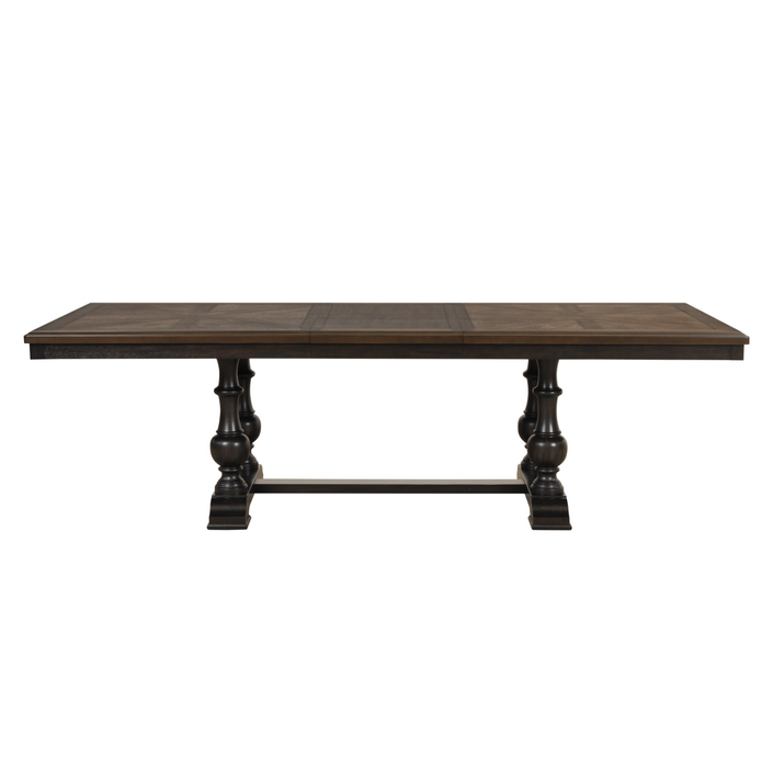 Stonington Brown Extendable Dining Table