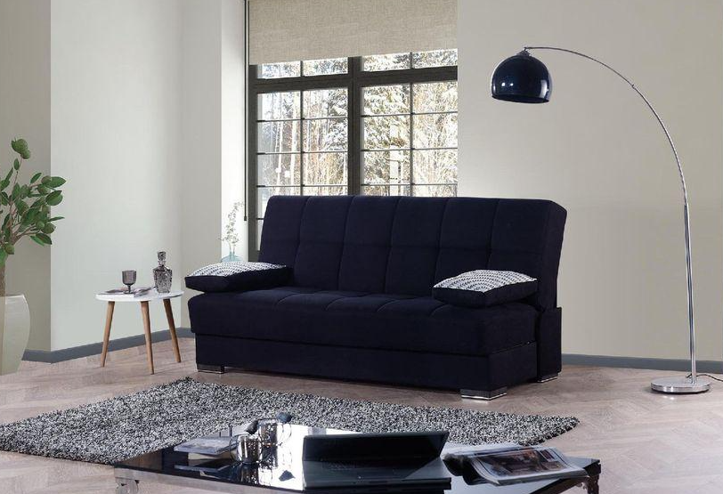 Soho Black Sofa & Loveseat