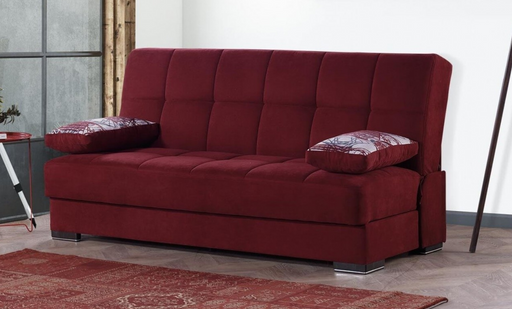 Soho Burgundy Sofa & Loveseat