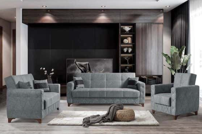 Sultan Grey Living Room Set