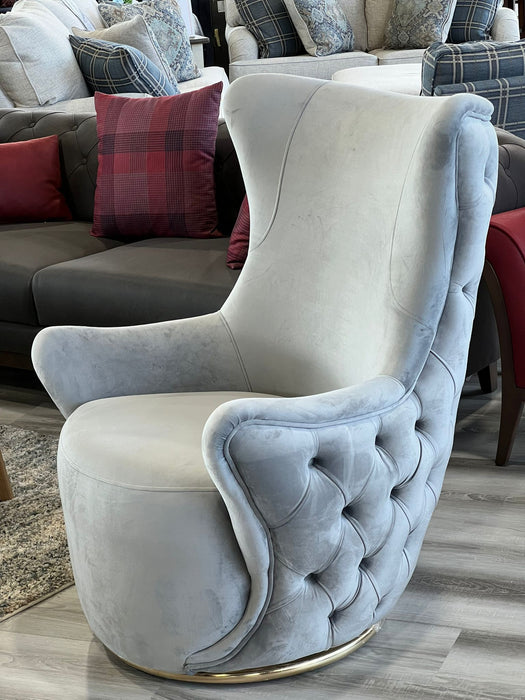 Elegance Accent Chair Light Grey