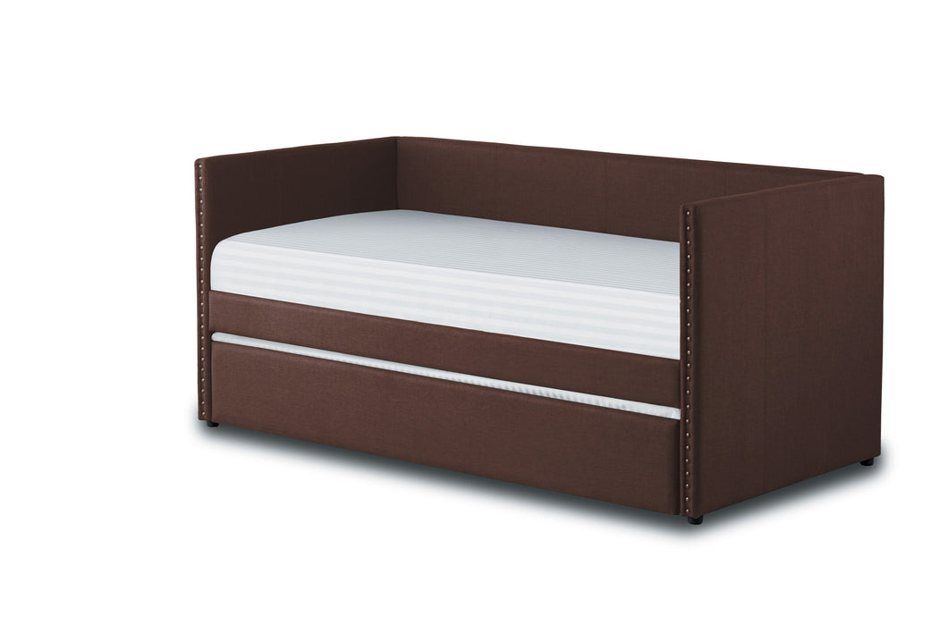 Therese Chocolate Daybed with Trundle