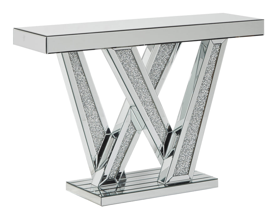 Delmere W-Shape Console Table