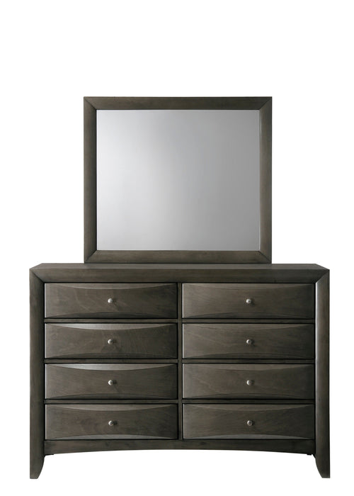 Emily Gray Storage Platform Bedroom Set