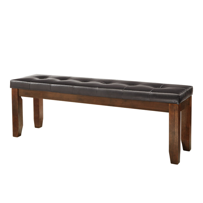 Ameillia Dark Oak 60" Dining Bench