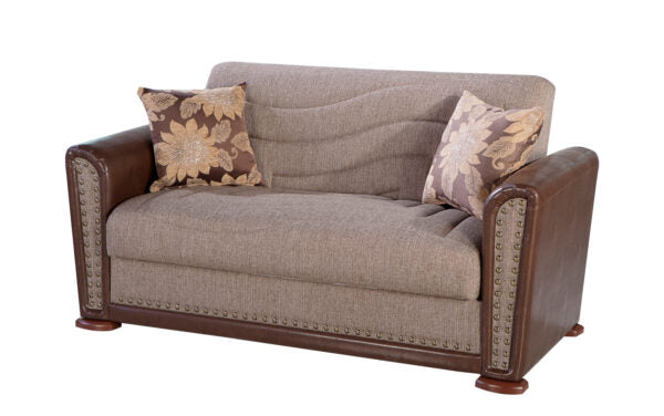 Alfa Loveseat (Redeyef Brown)