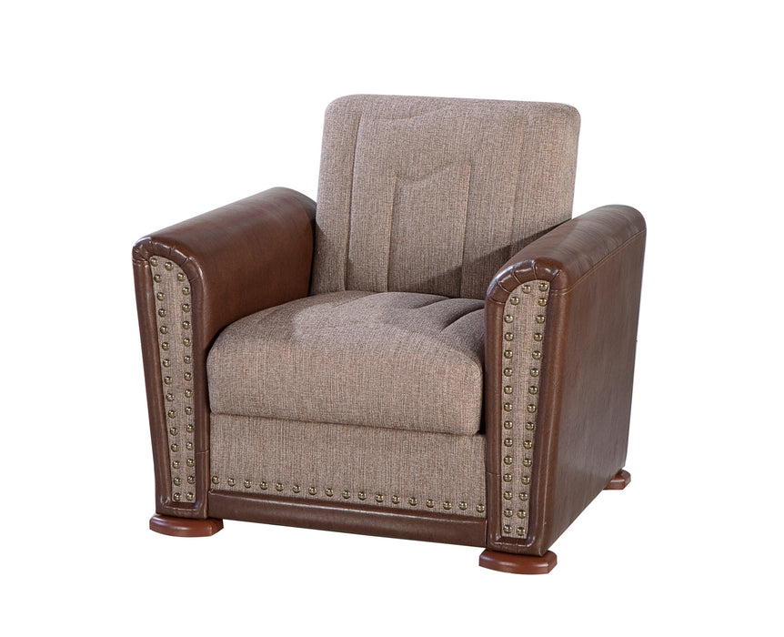 Alfa Armchair (Redeyef Brown)