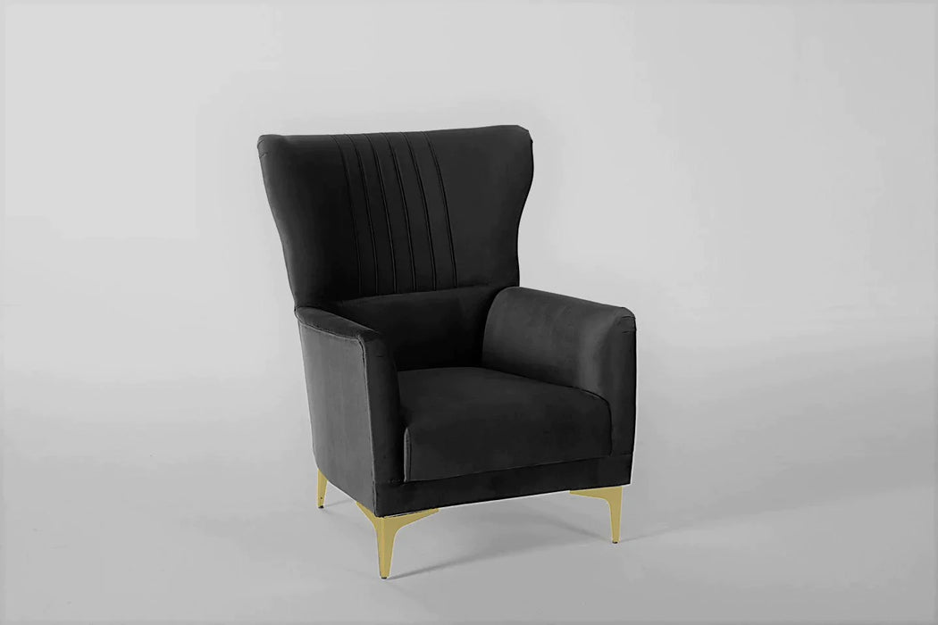 Carlino Accent Chair (Napoly Black)