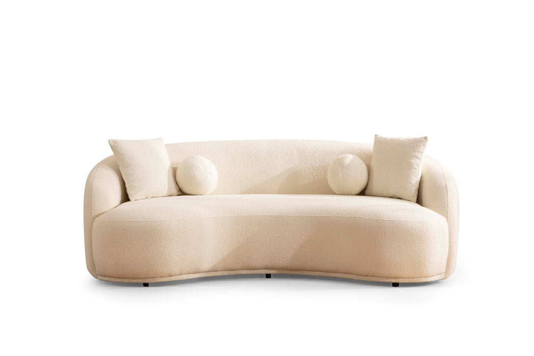 Bonita Ivory Boucle Sofa