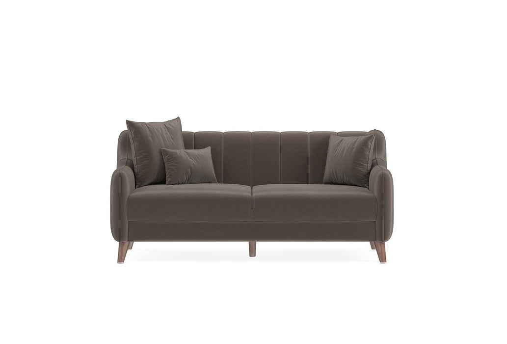 Brown Colt Feather Fabia 2-Seater Sofa