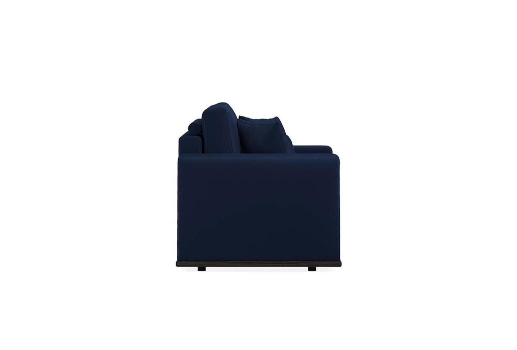 Carino 3-Seater Sofa Bed with Storage, Colt Feather (Navy Blue)